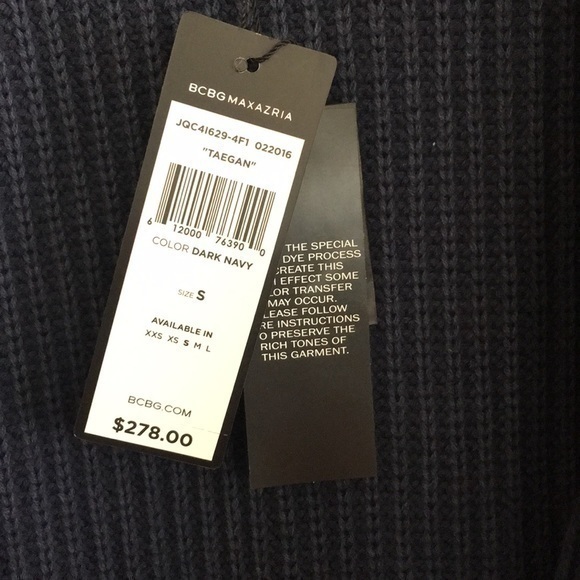 BCBGMAXAZRIA TEAGAN cardigan sweater size S - Picture 5 of 8